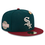 New Era - MLB WS Contrast 59Fifty Fitted - Chicago White Sox - Green/Red - Headz Up 