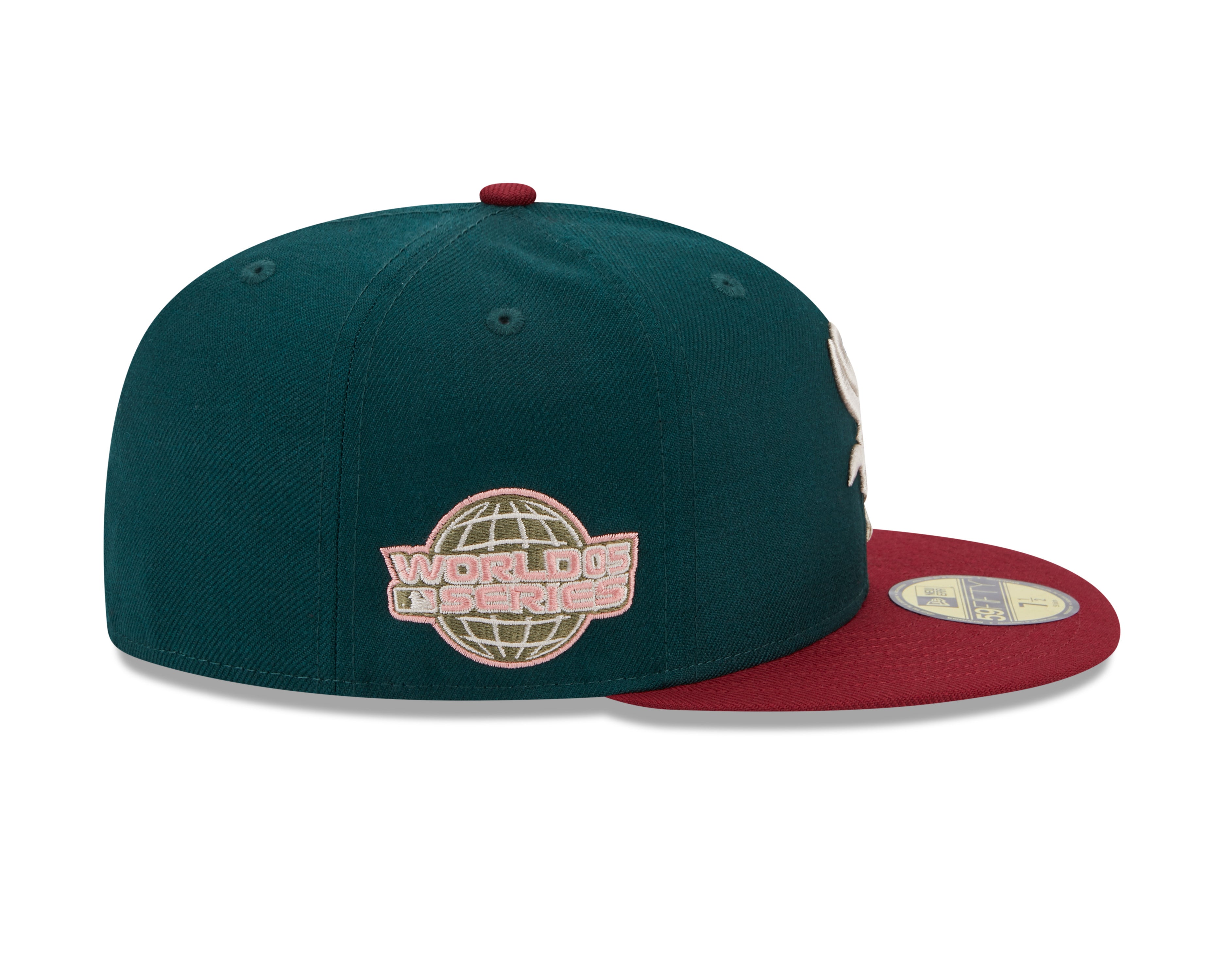 New Era - MLB WS Contrast 59Fifty Fitted - Chicago White Sox - Green/Red - Headz Up 