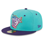 New Era - 59fifty Fitted - MiLB - Theme Night - Louisville Bats - Turkis - Headz Up 