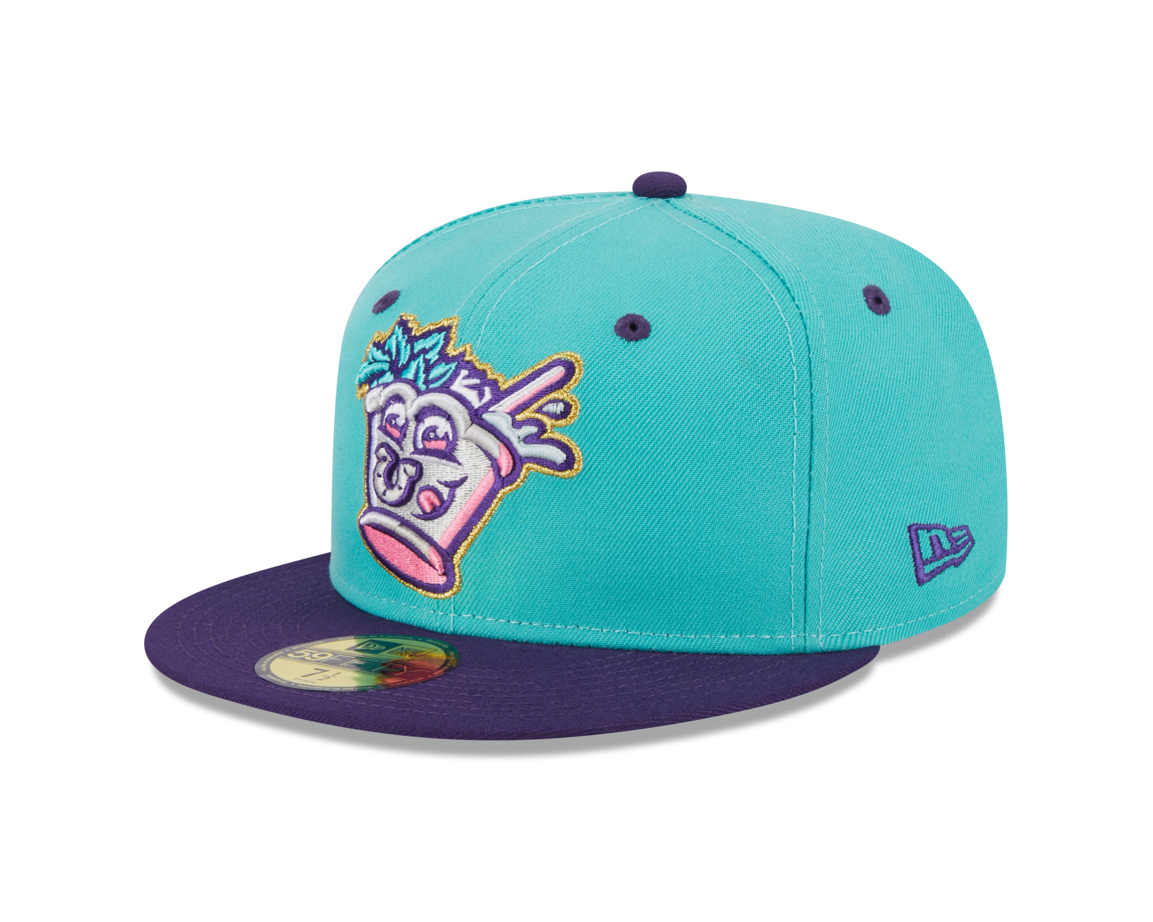 New Era - 59fifty Fitted - MiLB - Theme Night - Louisville Bats - Turkis - Headz Up 