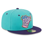 New Era - 59fifty Fitted - MiLB - Theme Night - Louisville Bats - Turkis - Headz Up 