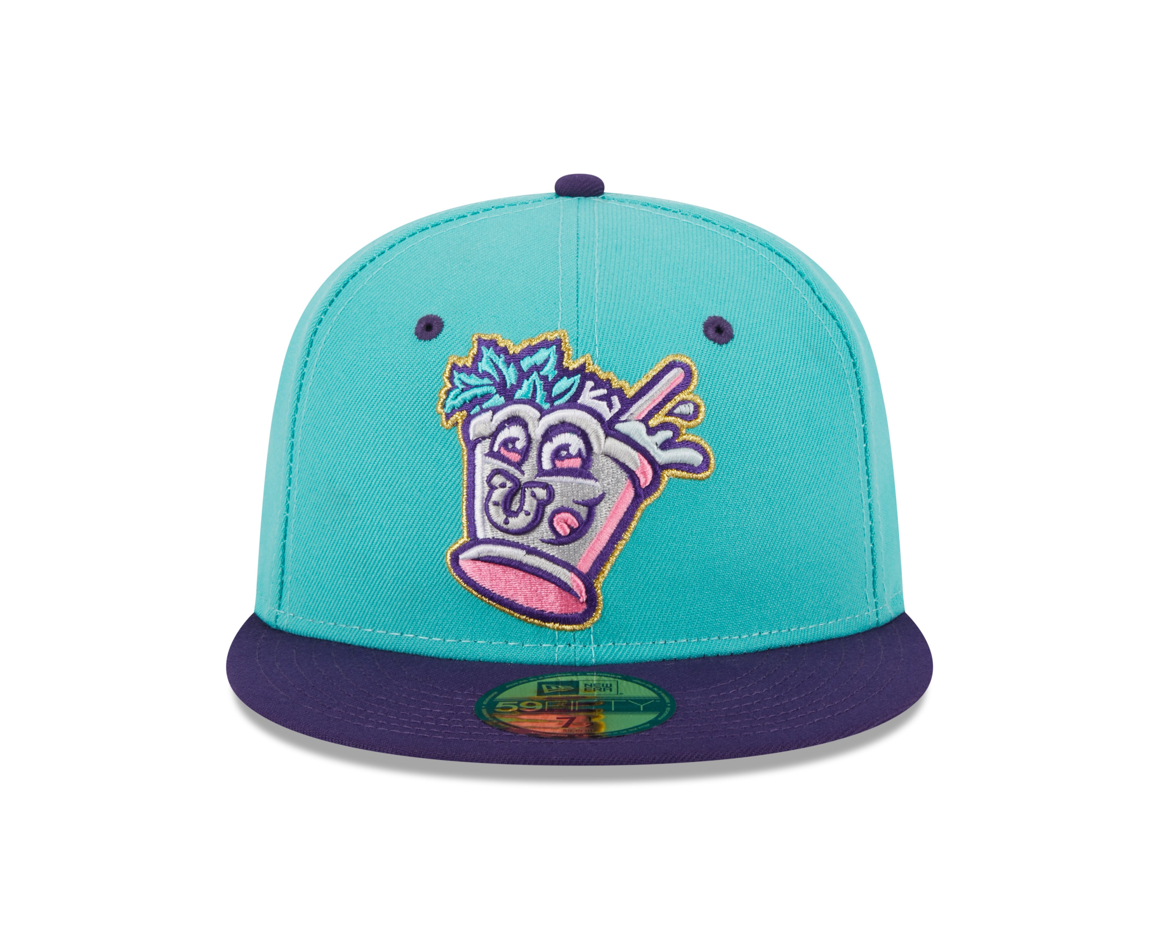 New Era - 59fifty Fitted - MiLB - Theme Night - Louisville Bats - Turkis - Headz Up 
