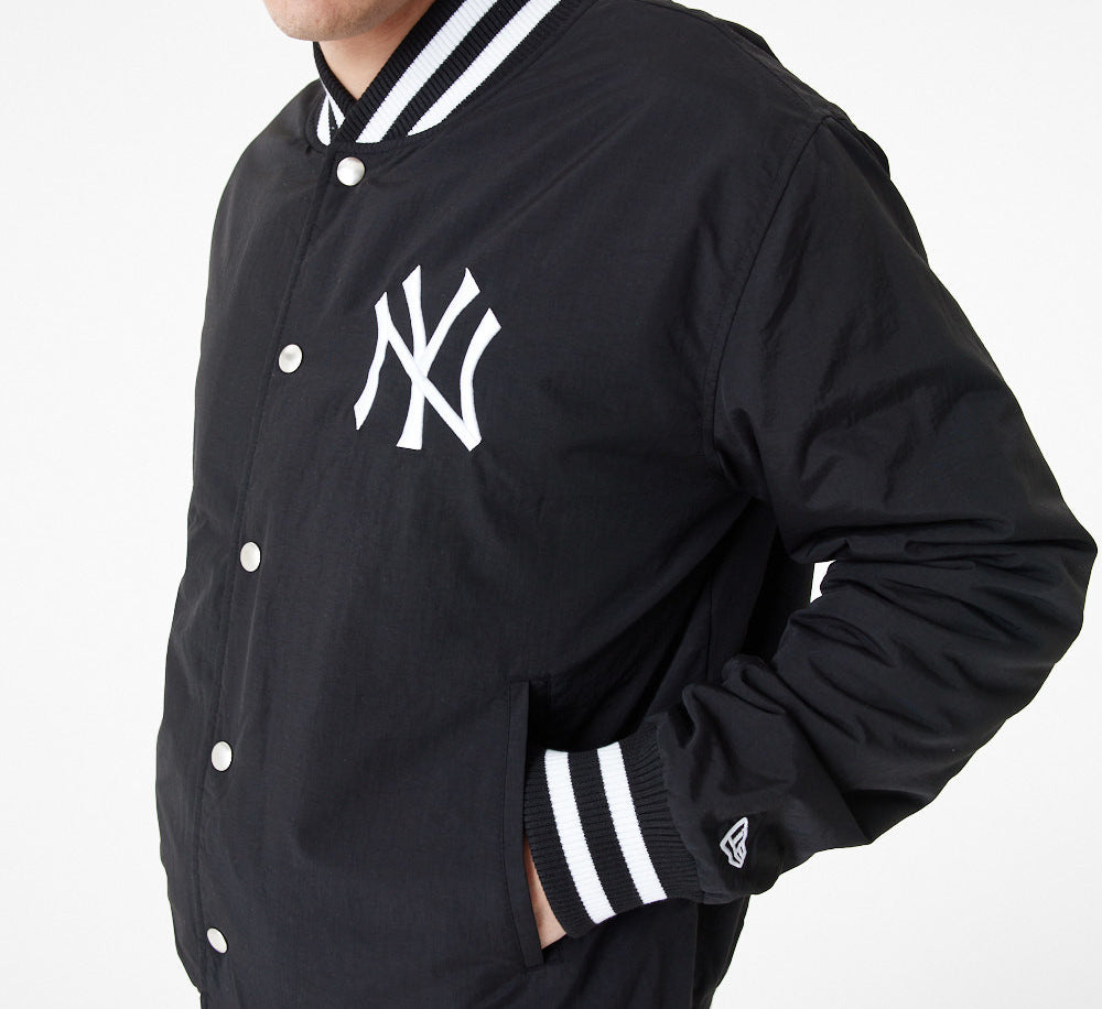 New Era MLB BP Bomber Jacket - New York Yankees - Black - Headz Up 