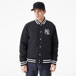 New Era MLB BP Bomber Jacket - New York Yankees - Black - Headz Up 