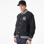 New Era MLB BP Bomber Jacket - New York Yankees - Black - Headz Up 