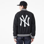 New Era MLB BP Bomber Jacket - New York Yankees - Black - Headz Up 