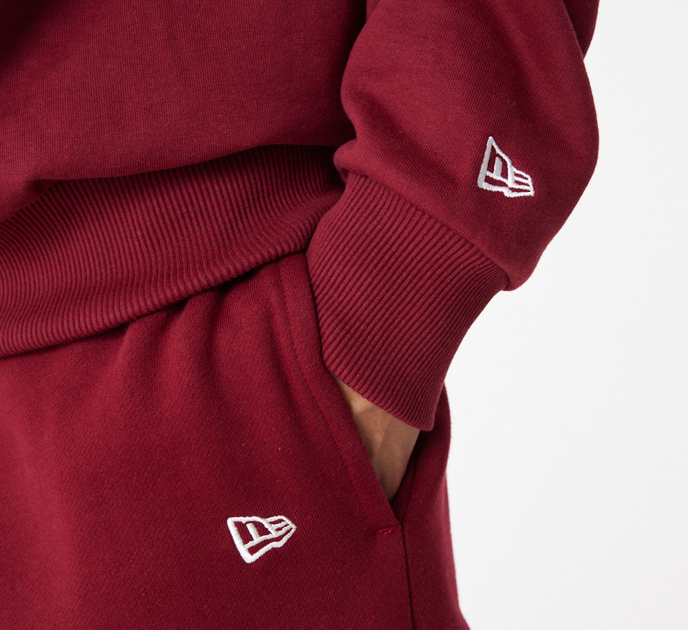 New Era - MLB Large Logo OS Crewneck - New York Yankees - Cardinal/Navy - Headz Up 