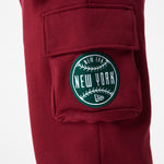 New Era - NE Lifestyle Cargo Jogger Pants - Cardinal - Headz Up 