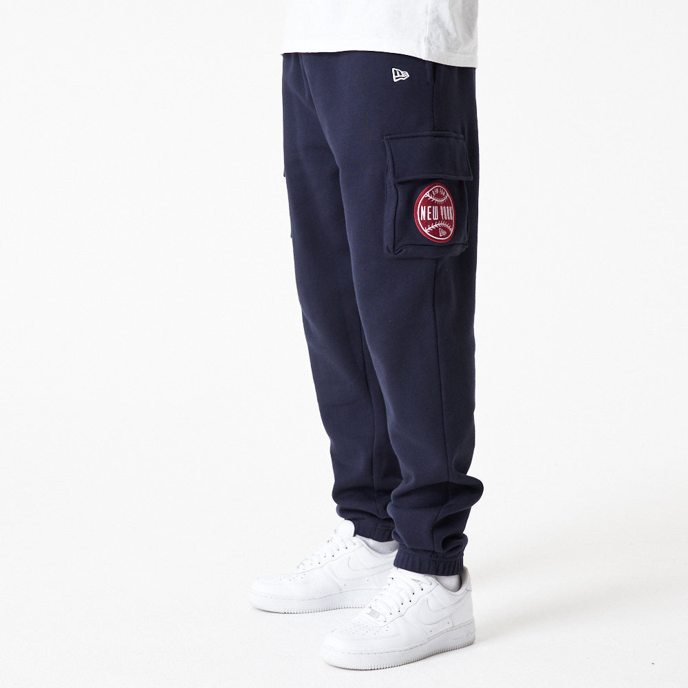 New Era - NE Lifestyle Cargo Jogger Pants - Navy - Headz Up 