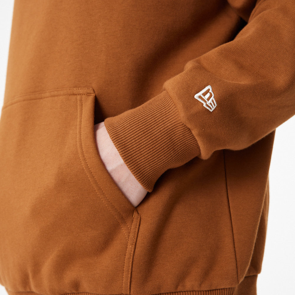 New Era - League Essential OS Hoodie - Los Angeles Dodgers - Brown - Headz Up 