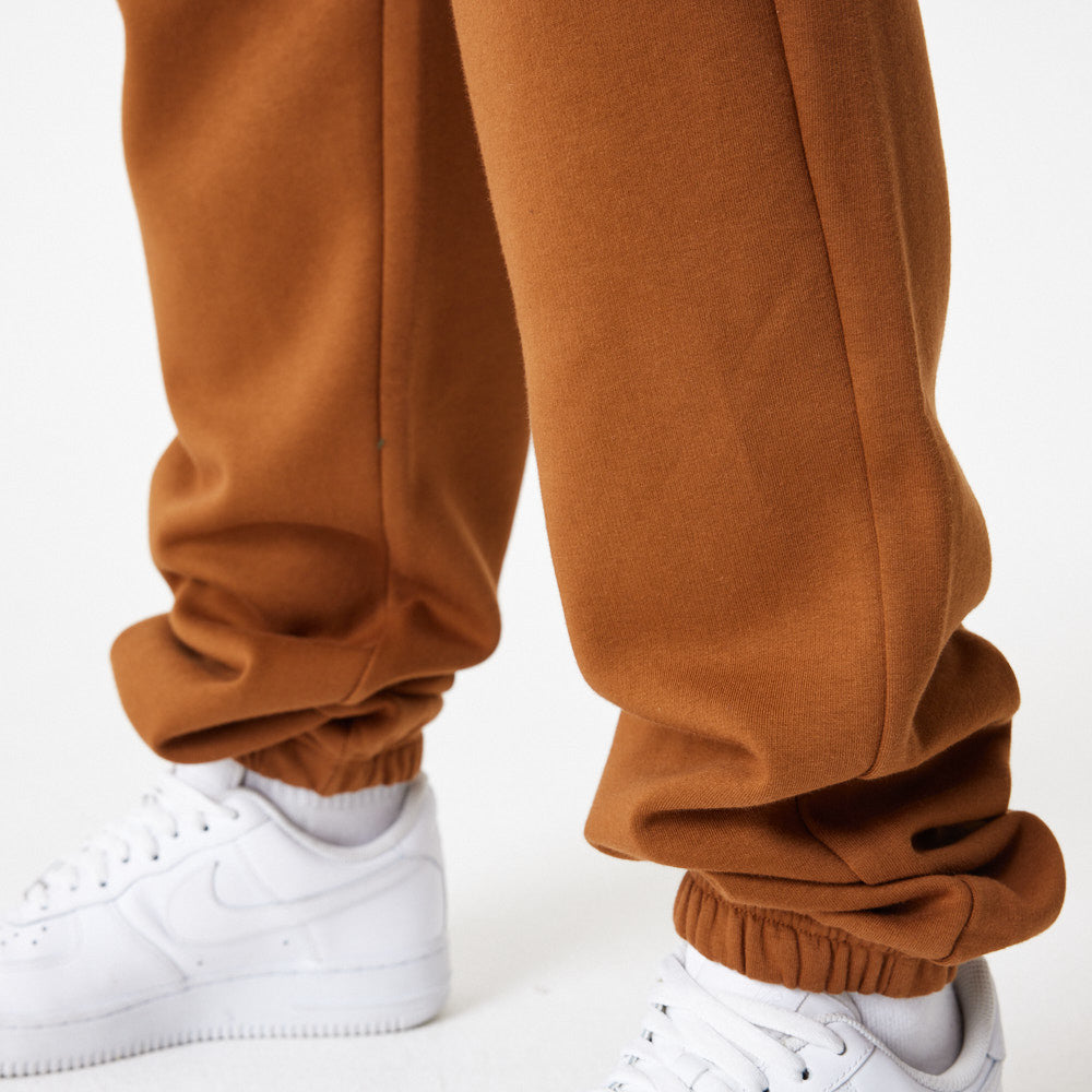 New Era - Leagues Essential Jogger Pants - Los Angeles Dodgers - Brown - Headz Up 