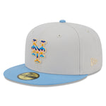 New Era - New York Mets 59Fifty Fitted BEACHFRONT - Stone - Headz Up 