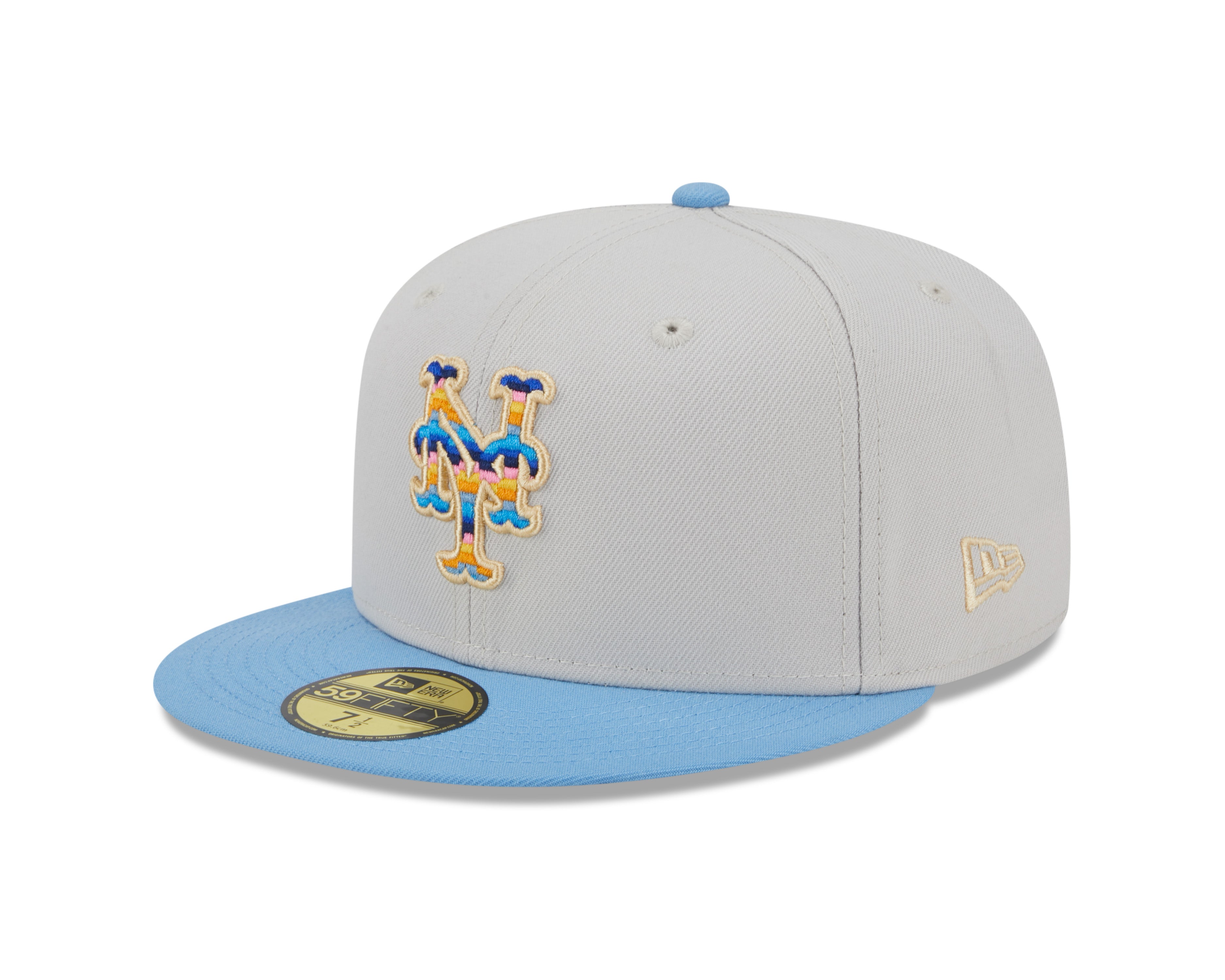 New Era - New York Mets 59Fifty Fitted BEACHFRONT - Stone - Headz Up 