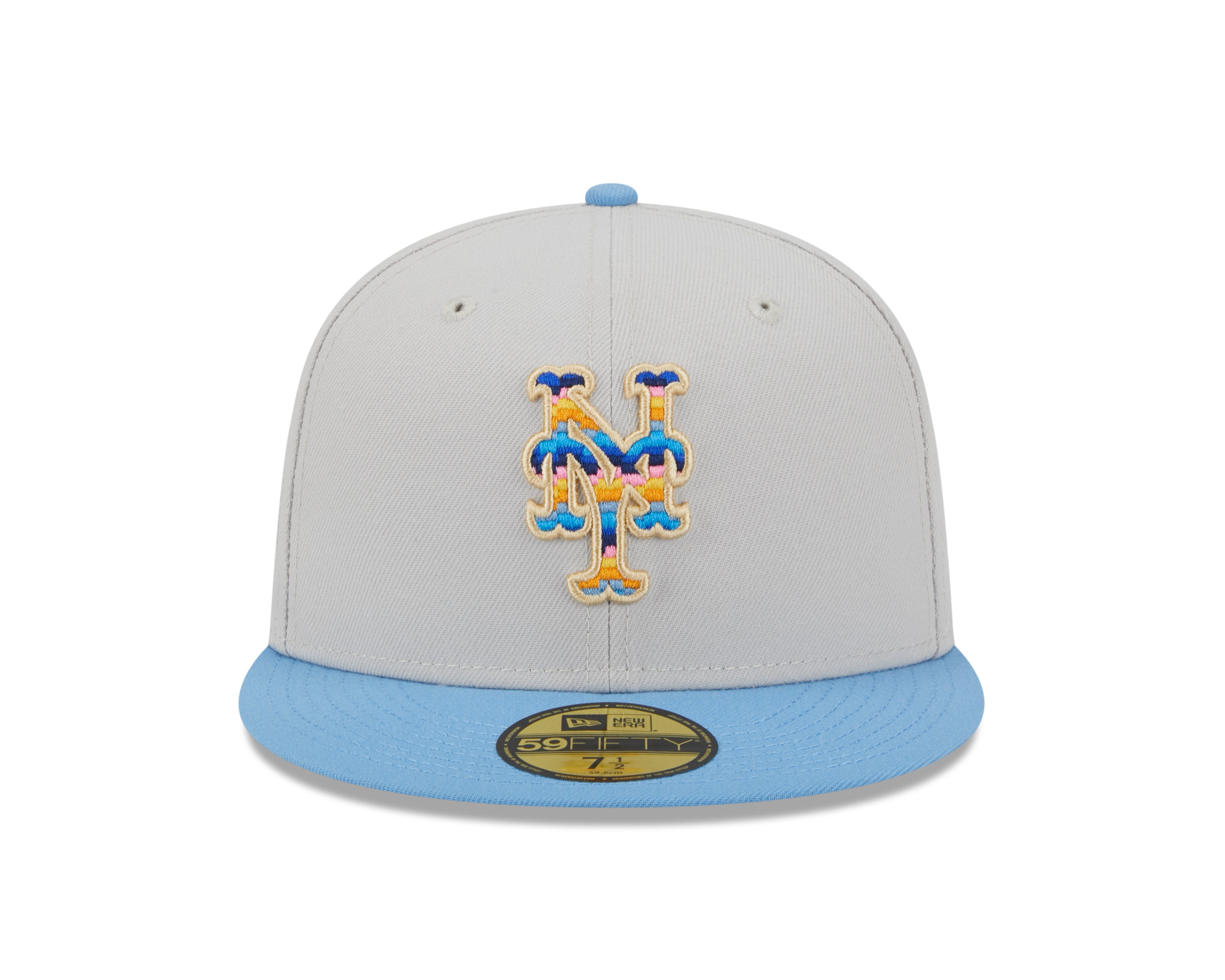 New Era - New York Mets 59Fifty Fitted BEACHFRONT - Stone - Headz Up 