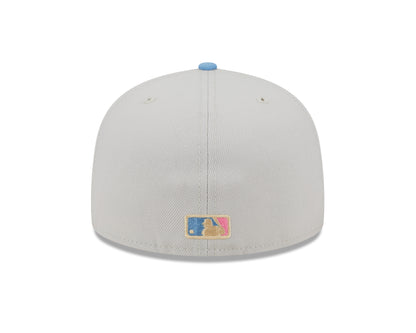 New Era - Los Angeles Dodgers 59Fifty Fitted BEACHFRONT - Stone - Headz Up 