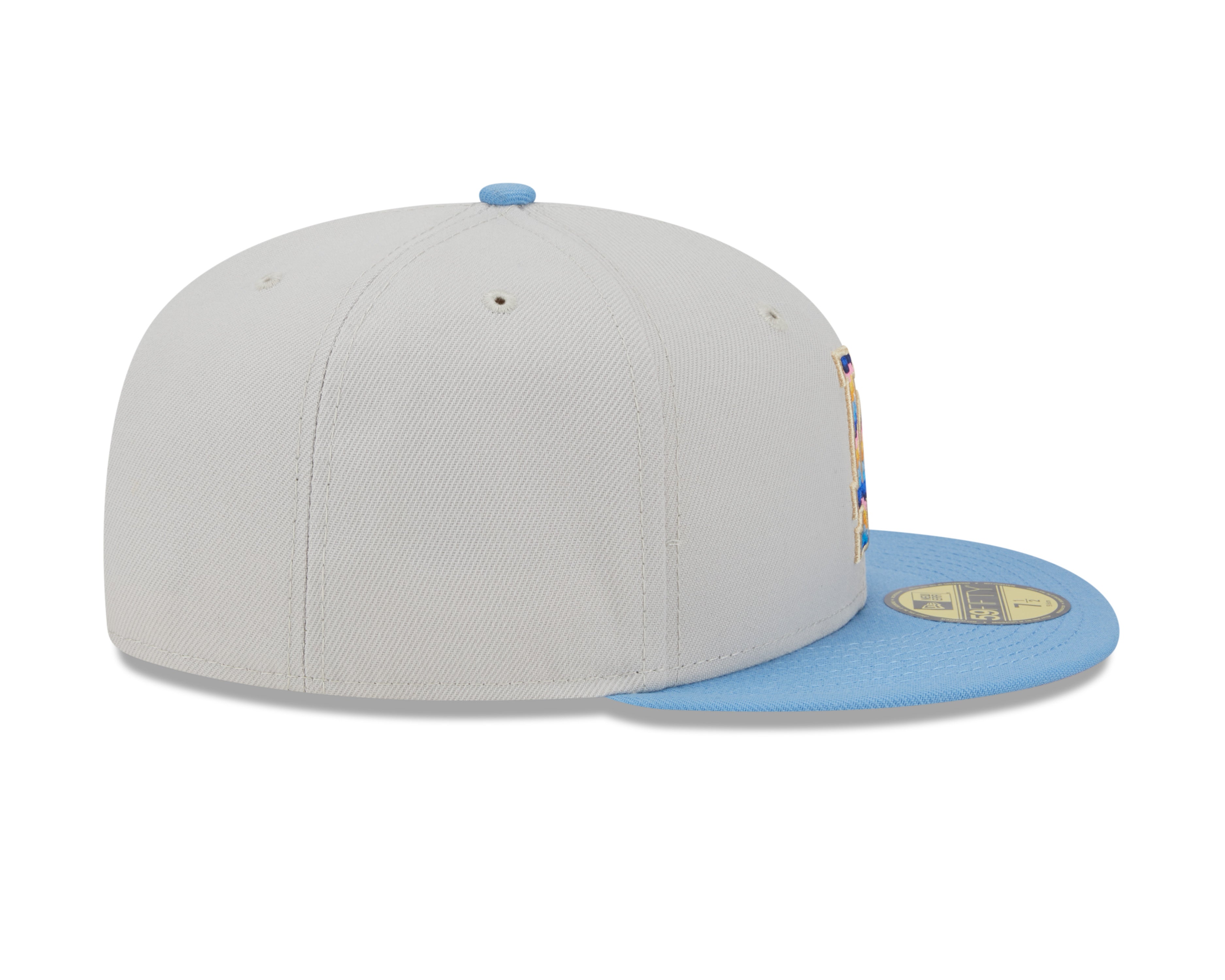 New Era - Los Angeles Dodgers 59Fifty Fitted BEACHFRONT - Stone - Headz Up 