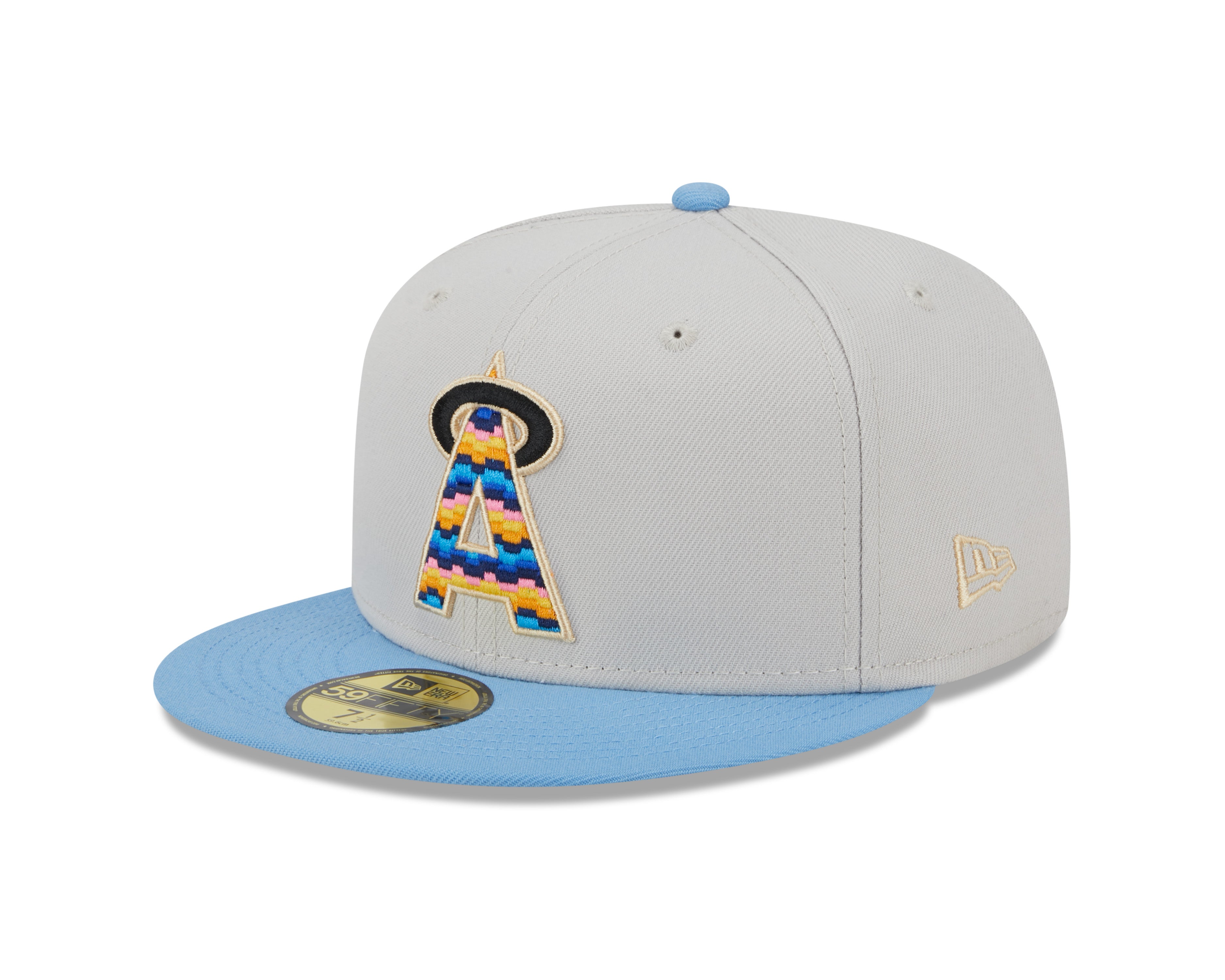 New Era - California Angels 59Fifty Fitted BEACHFRONT - Stone - Headz Up 
