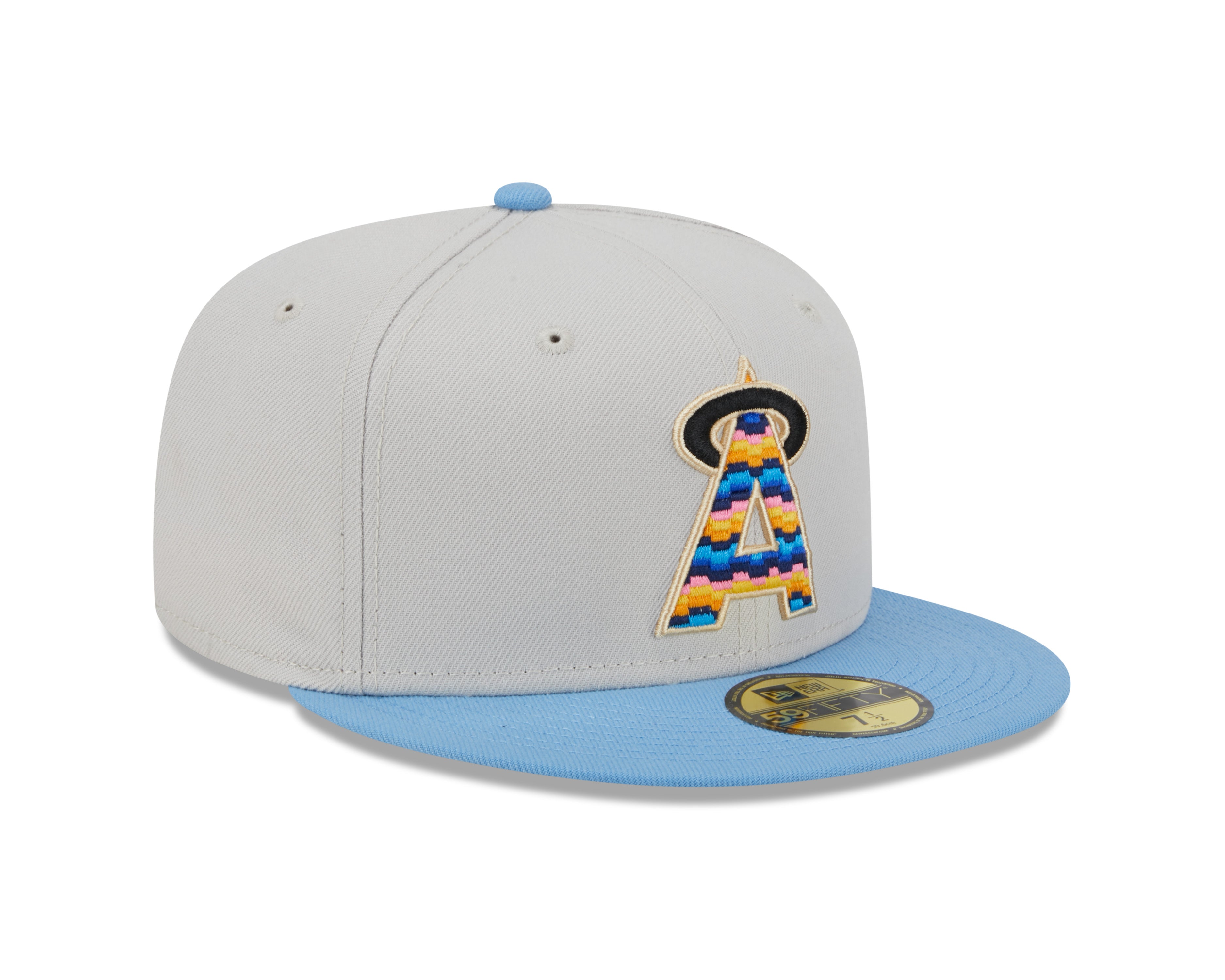 New Era - California Angels 59Fifty Fitted BEACHFRONT - Stone - Headz Up 