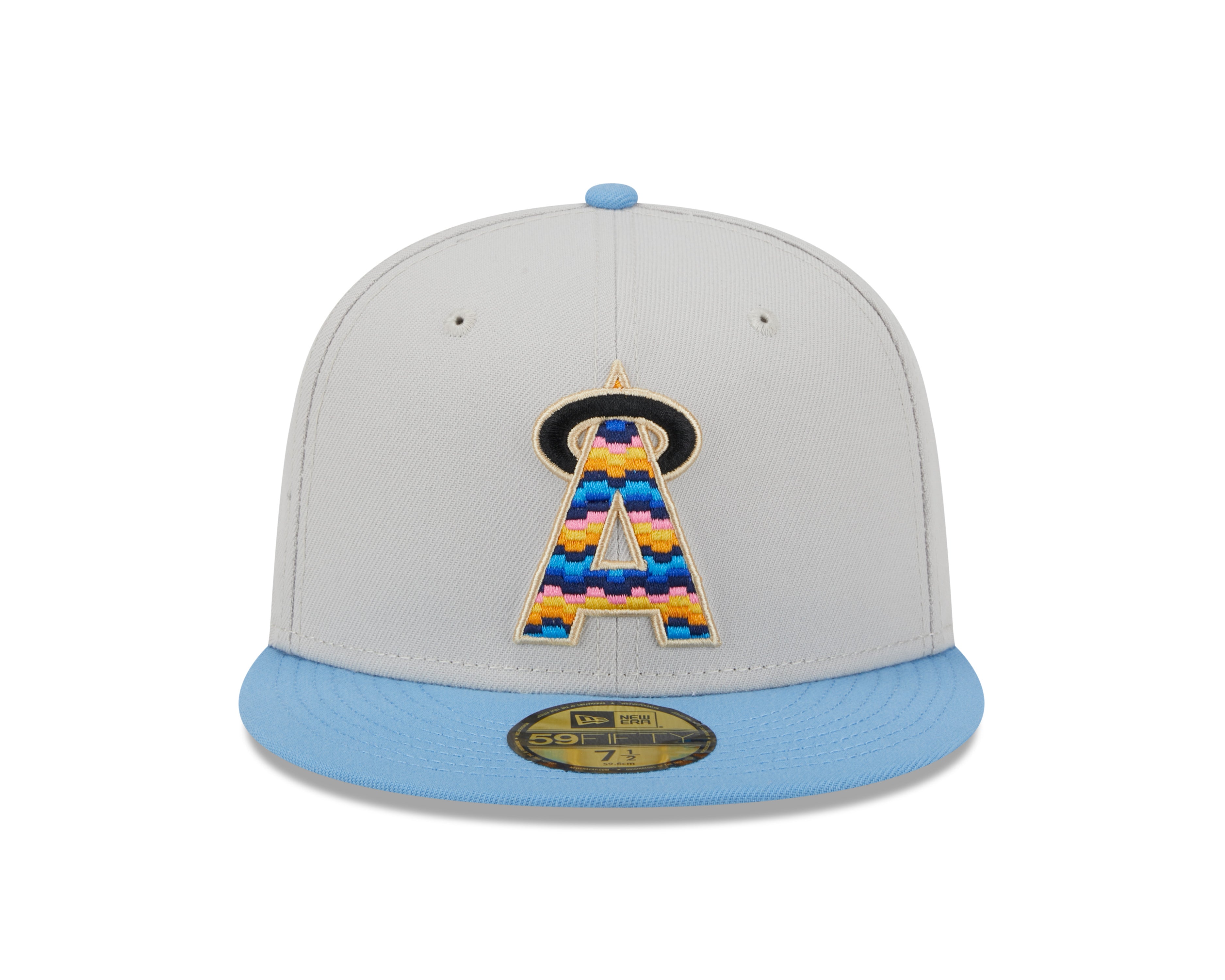 New Era - California Angels 59Fifty Fitted BEACHFRONT - Stone - Headz Up 
