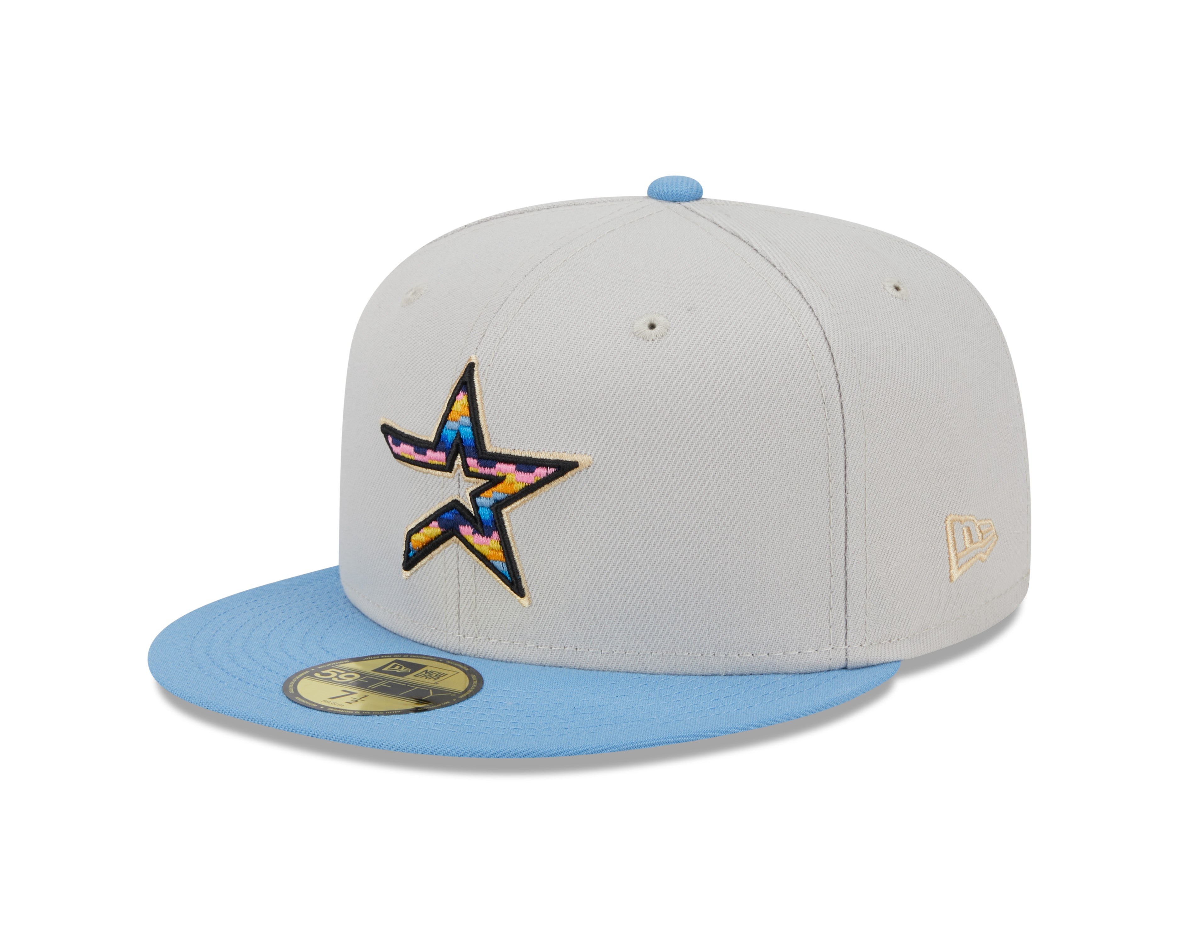 New Era - Houston Astros 59Fifty Fitted BEACHFRONT - Stone - Headz Up 