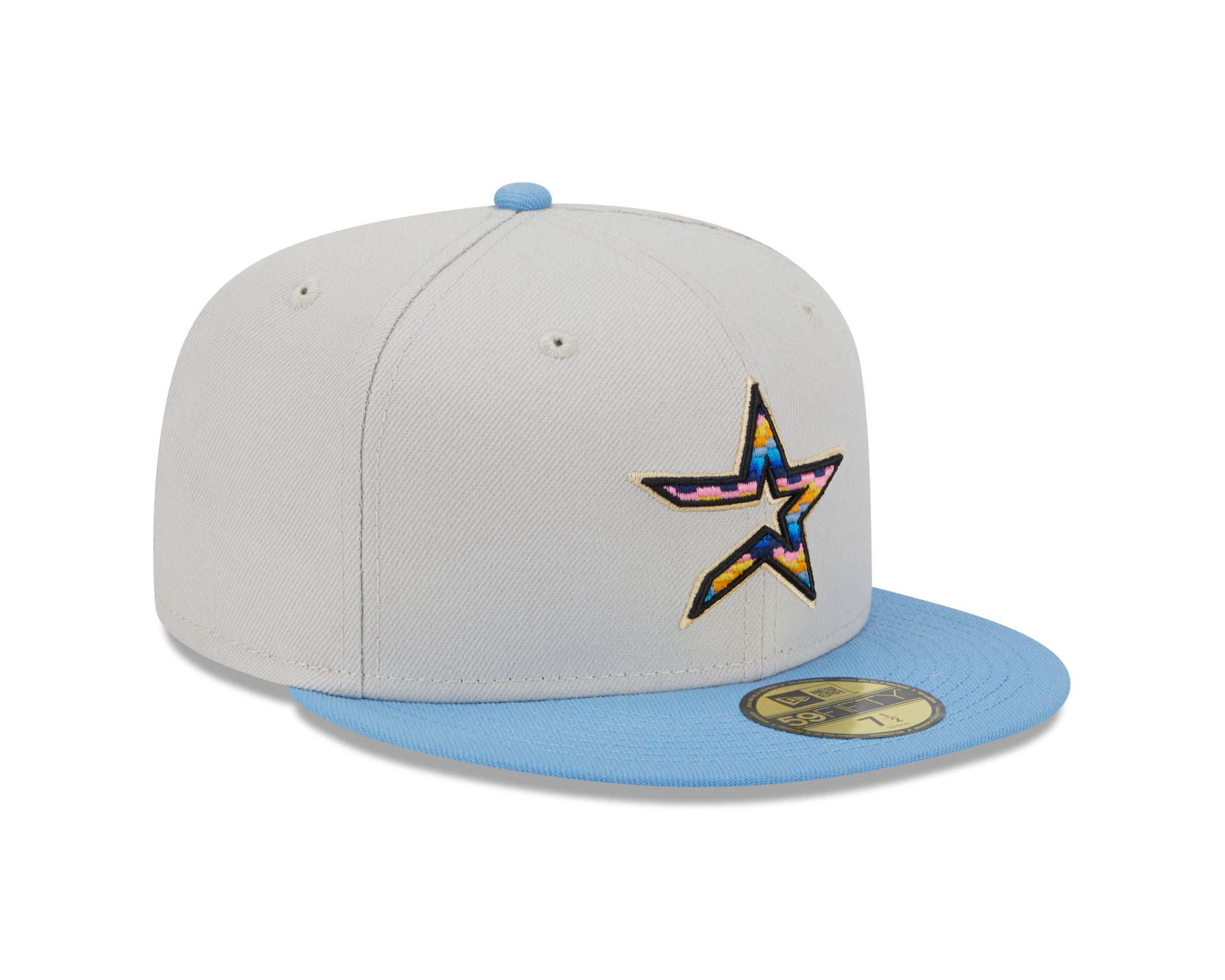 New Era - Houston Astros 59Fifty Fitted BEACHFRONT - Stone - Headz Up 