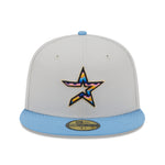 New Era - Houston Astros 59Fifty Fitted BEACHFRONT - Stone - Headz Up 