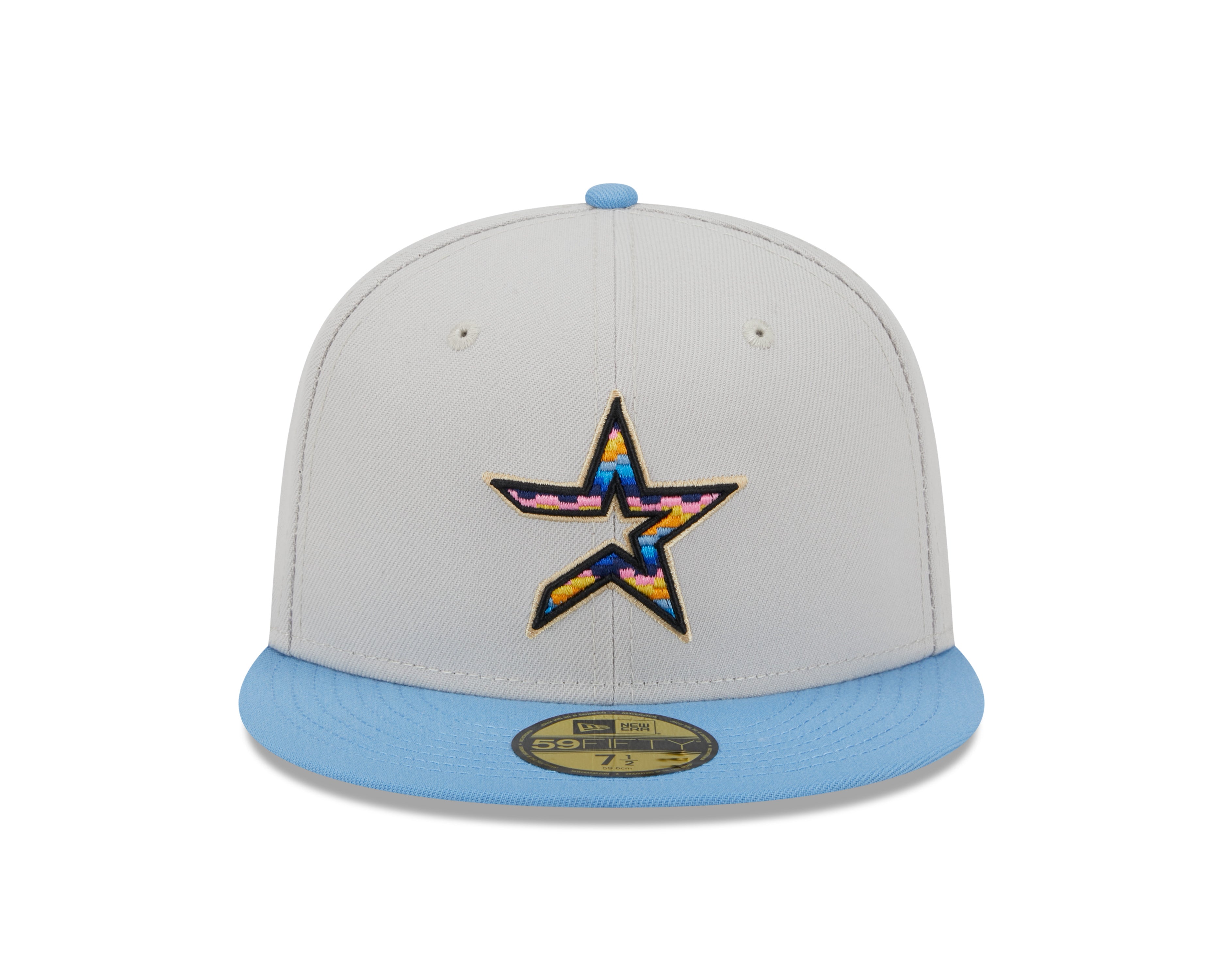 New Era - Houston Astros 59Fifty Fitted BEACHFRONT - Stone - Headz Up 