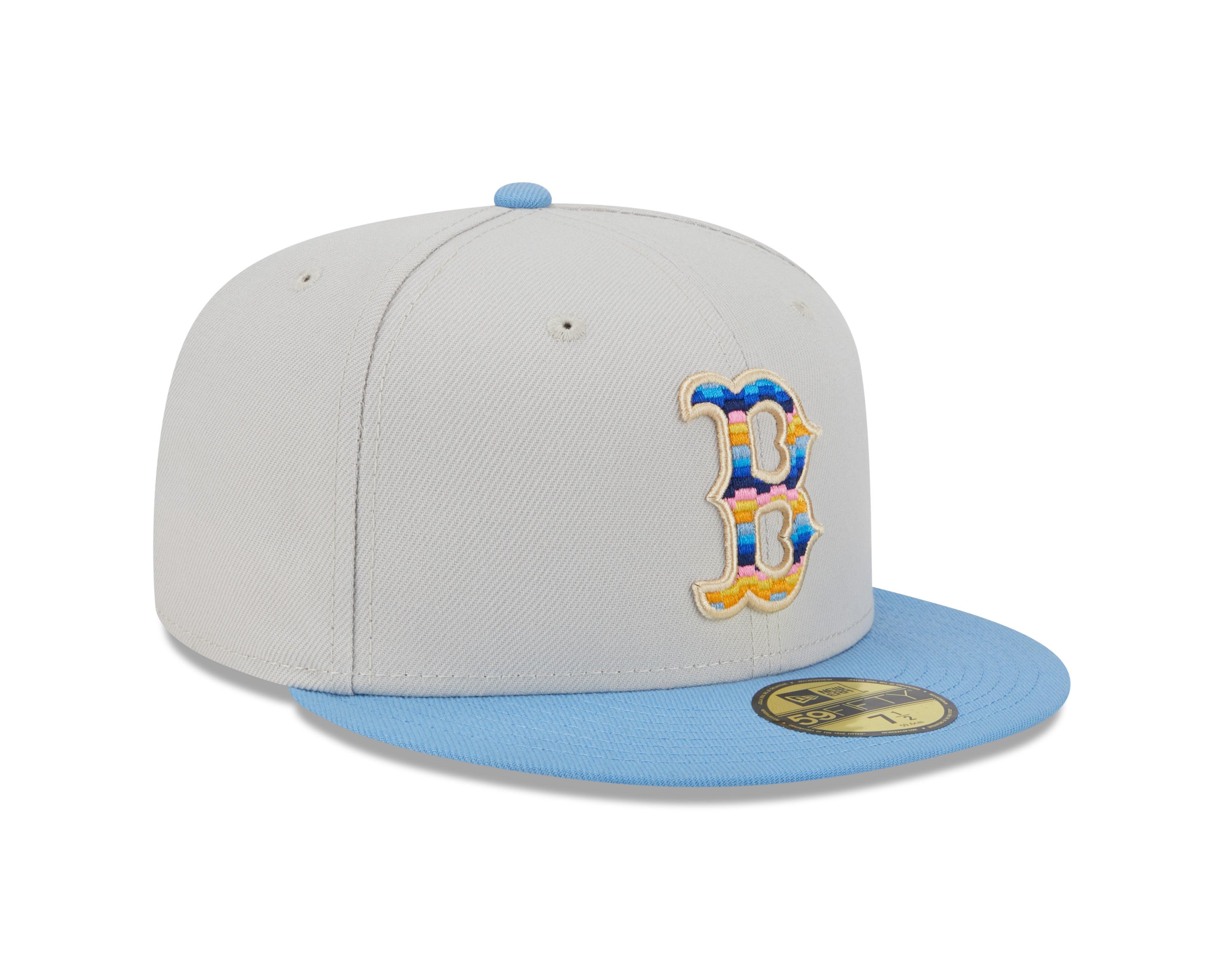 New Era - Boston Red Sox 59Fifty Fitted BEACHFRONT - Stone - Headz Up 