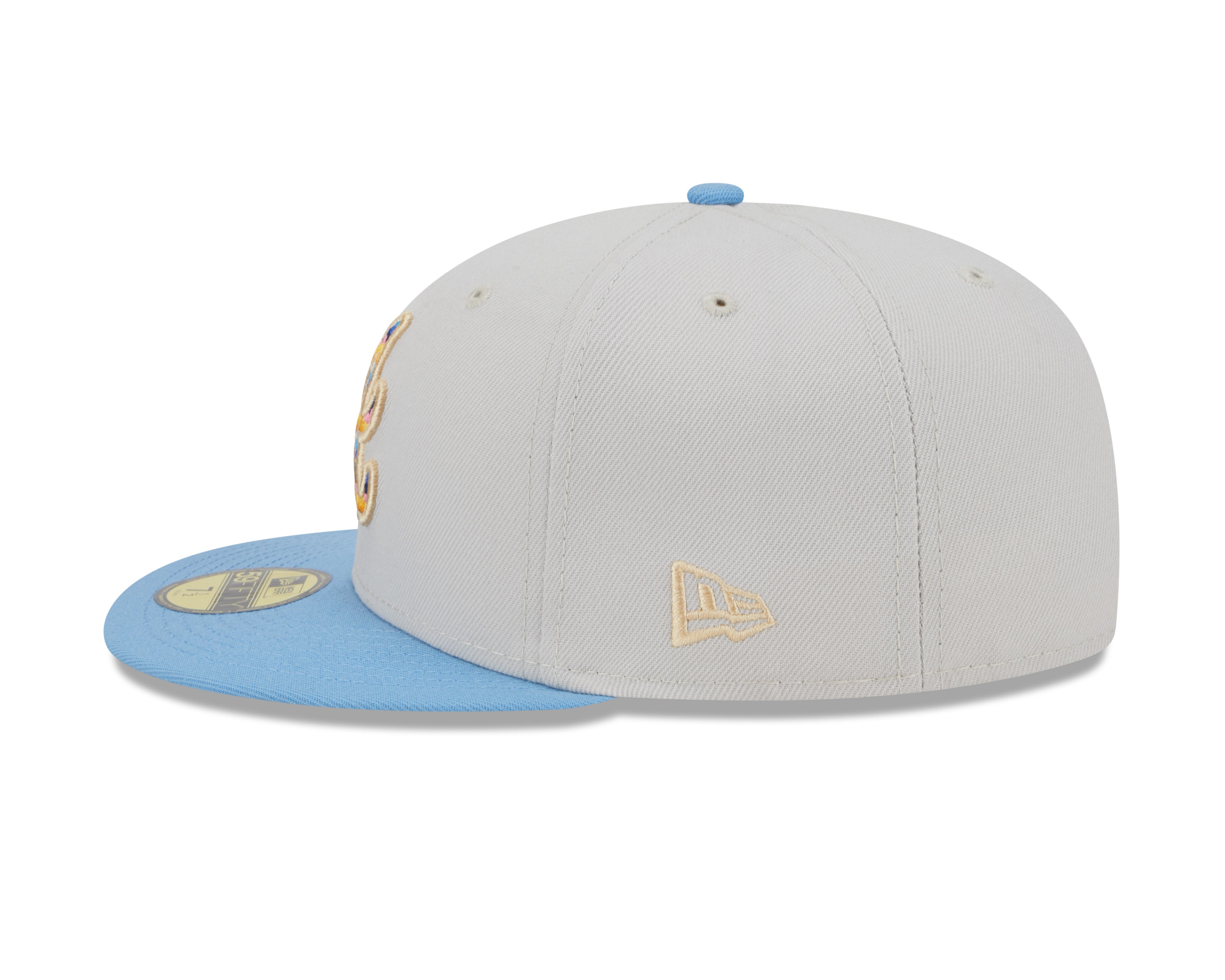 New Era - Atlanta Braves 59Fifty Fitted BEACHFRONT - Stone - Headz Up 
