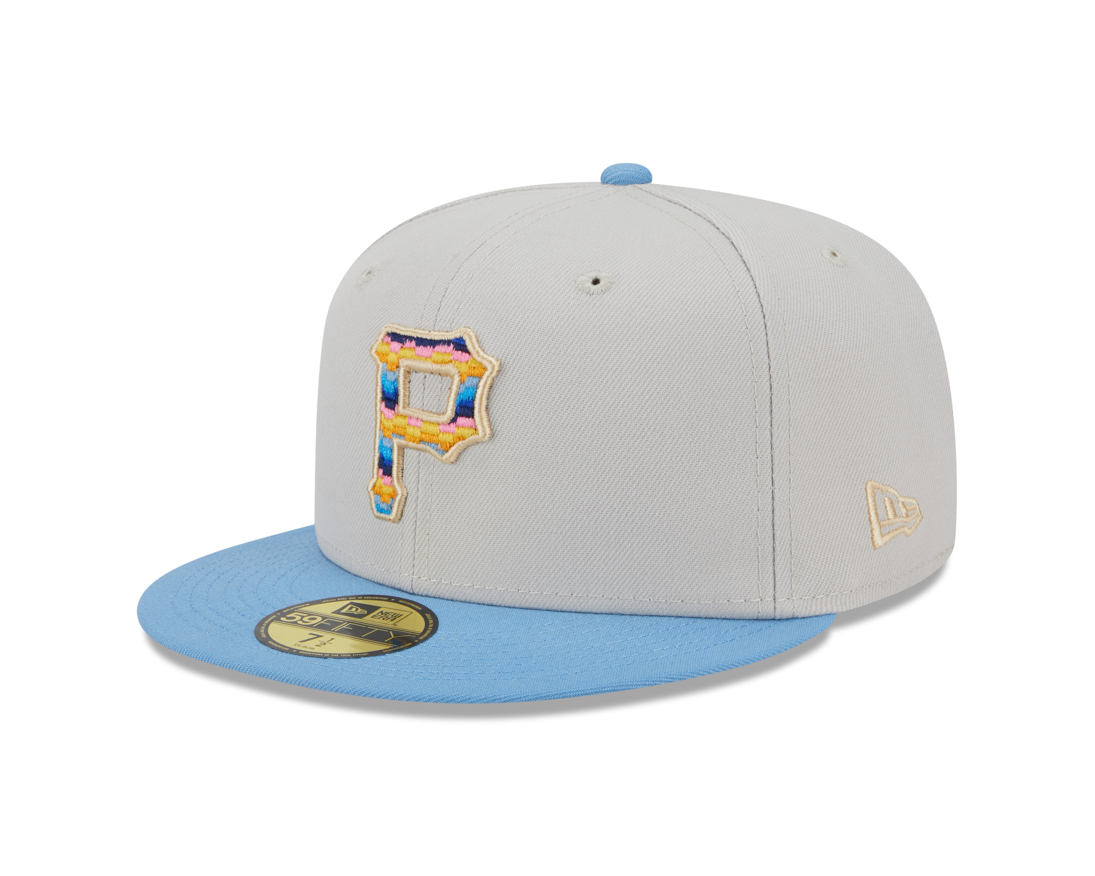 New Era - Pittsburgh Prates 59Fifty Fitted BEACHFRONT - Stone - Headz Up 