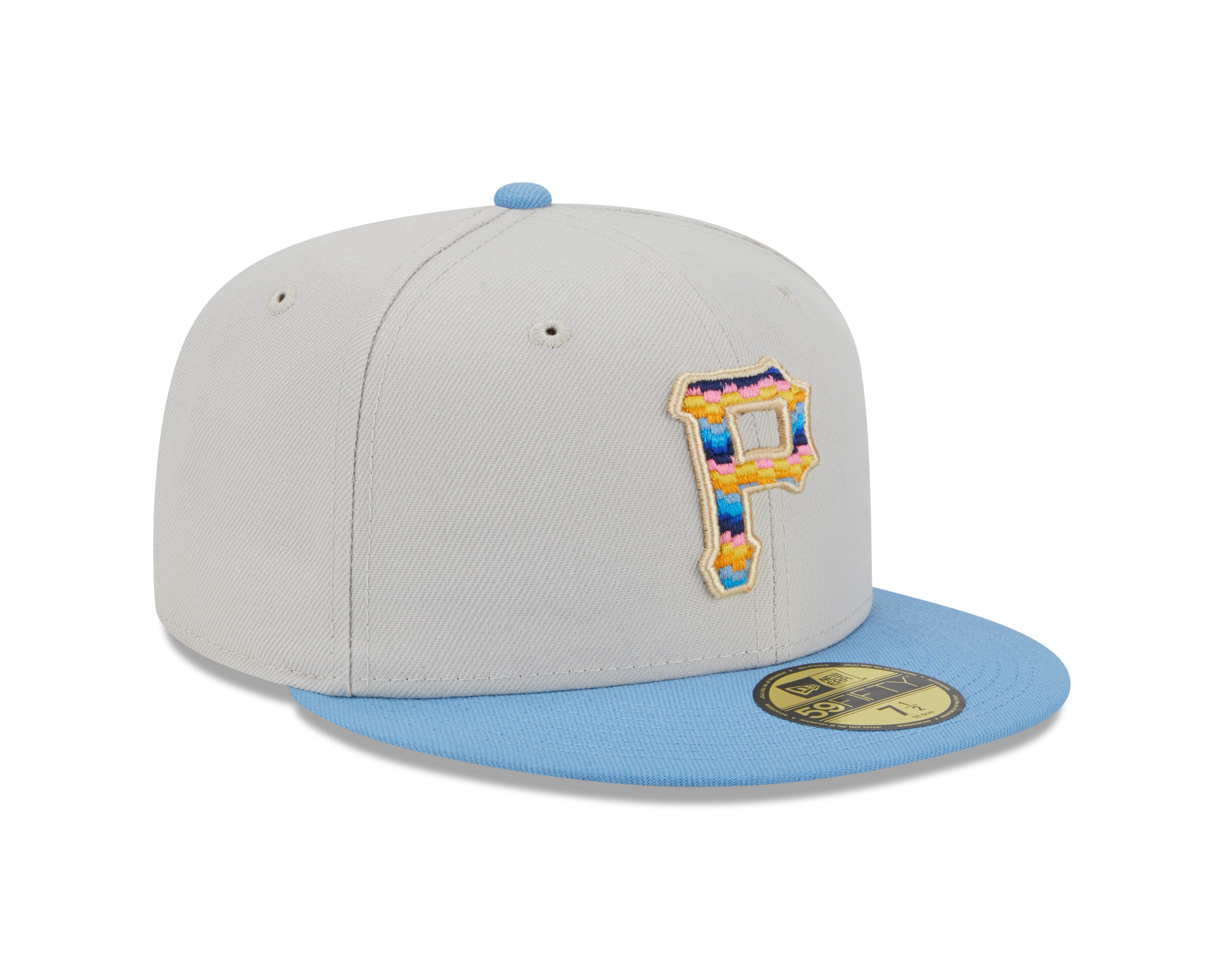 New Era - Pittsburgh Prates 59Fifty Fitted BEACHFRONT - Stone - Headz Up 