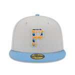 New Era - Pittsburgh Prates 59Fifty Fitted BEACHFRONT - Stone - Headz Up 