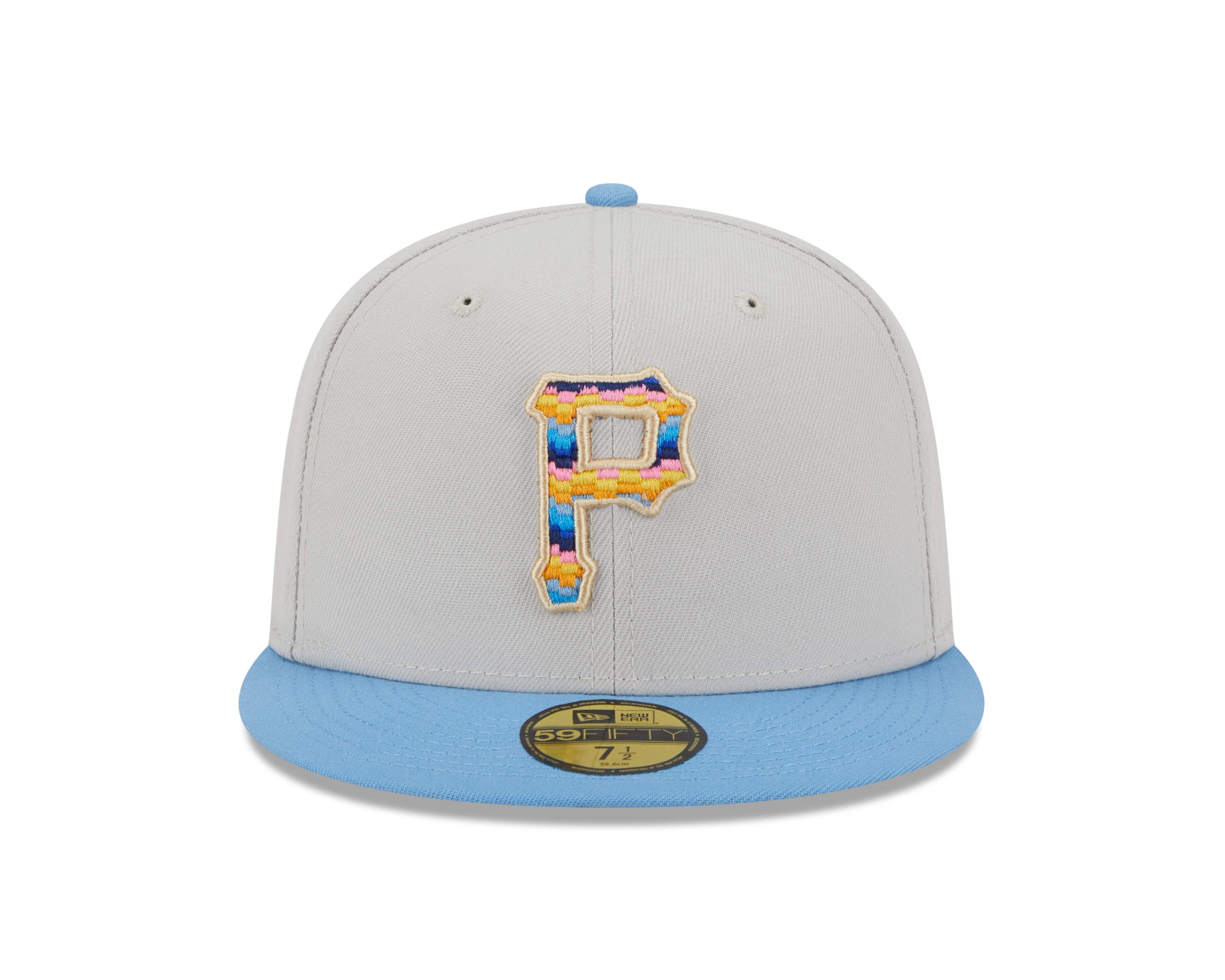 New Era - Pittsburgh Prates 59Fifty Fitted BEACHFRONT - Stone - Headz Up 