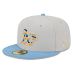 New Era - Oakland Athletics 59Fifty Fitted BEACHFRONT - Stone - Headz Up 