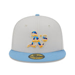 New Era - Oakland Athletics 59Fifty Fitted BEACHFRONT - Stone - Headz Up 
