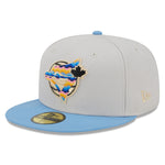 New Era - Toronto Blue Jays 59Fifty Fitted BEACHFRONT - Stone - Headz Up 