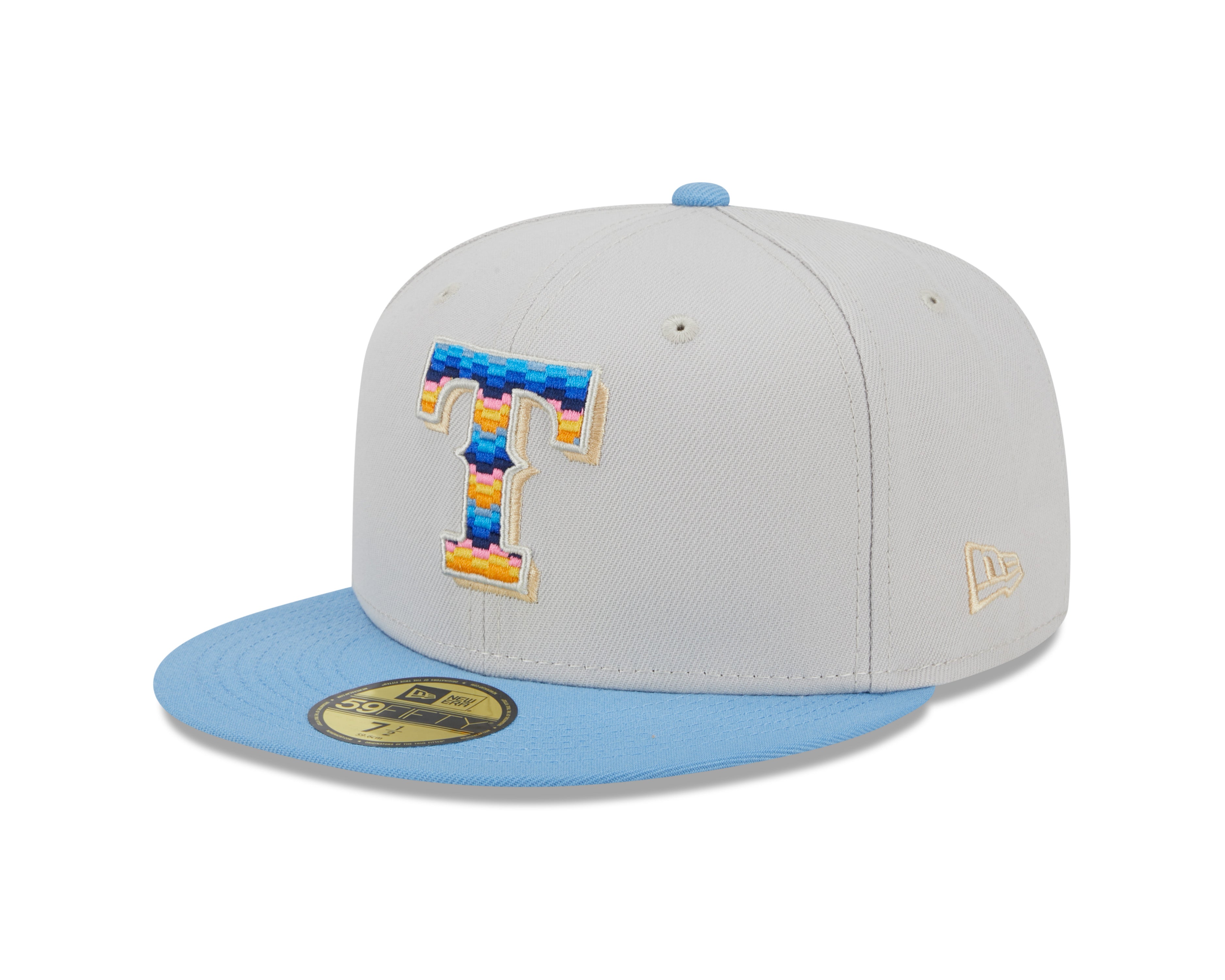 New Era - Texas Rangers 59Fifty Fitted BEACHFRONT - Stone - Headz Up 