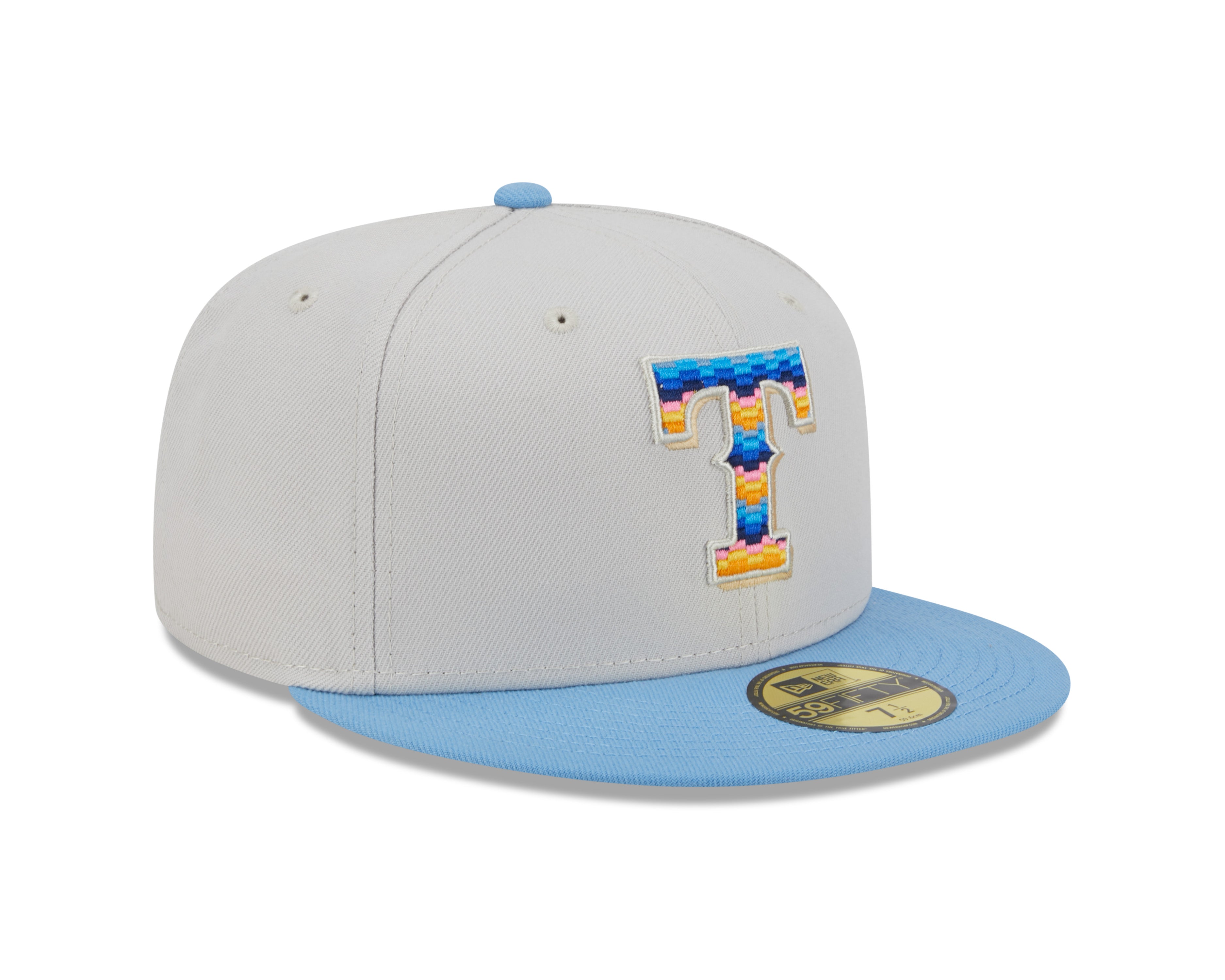 New Era - Texas Rangers 59Fifty Fitted BEACHFRONT - Stone - Headz Up 
