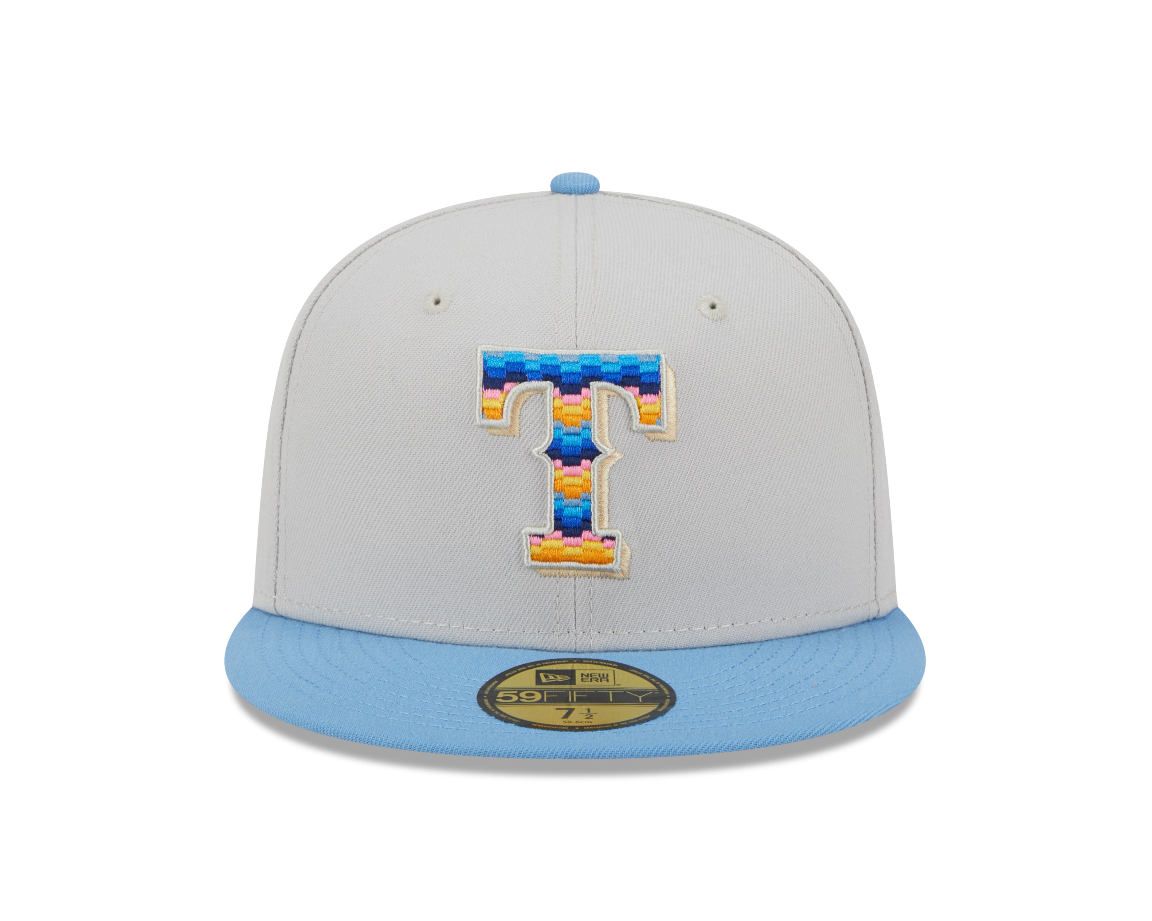 New Era - Texas Rangers 59Fifty Fitted BEACHFRONT - Stone - Headz Up 