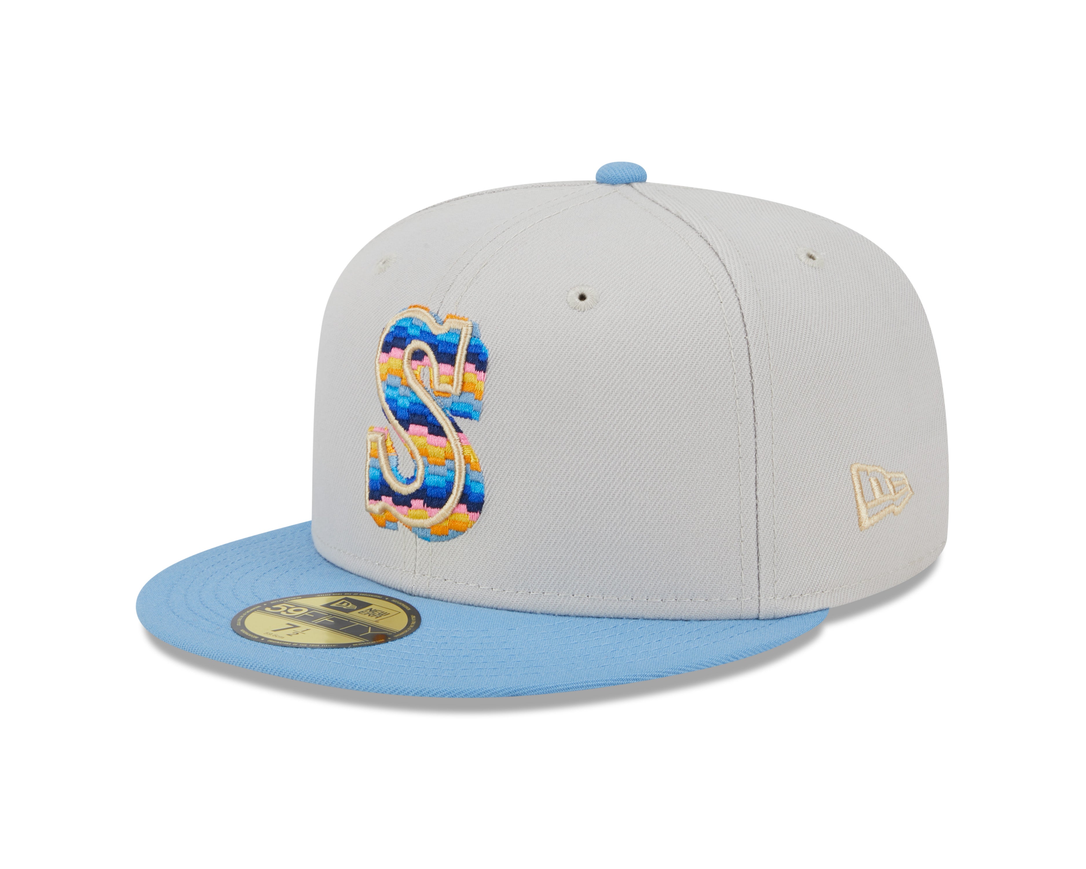 New Era - Seattle Mariners 59Fifty Fitted BEACHFRONT - Stone - Headz Up 