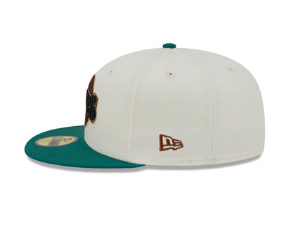 New Era - 59Fifty Fitted Cap - CAMP - San Francisco Giants 50 Years Anniversary - White/Green - Headz Up 