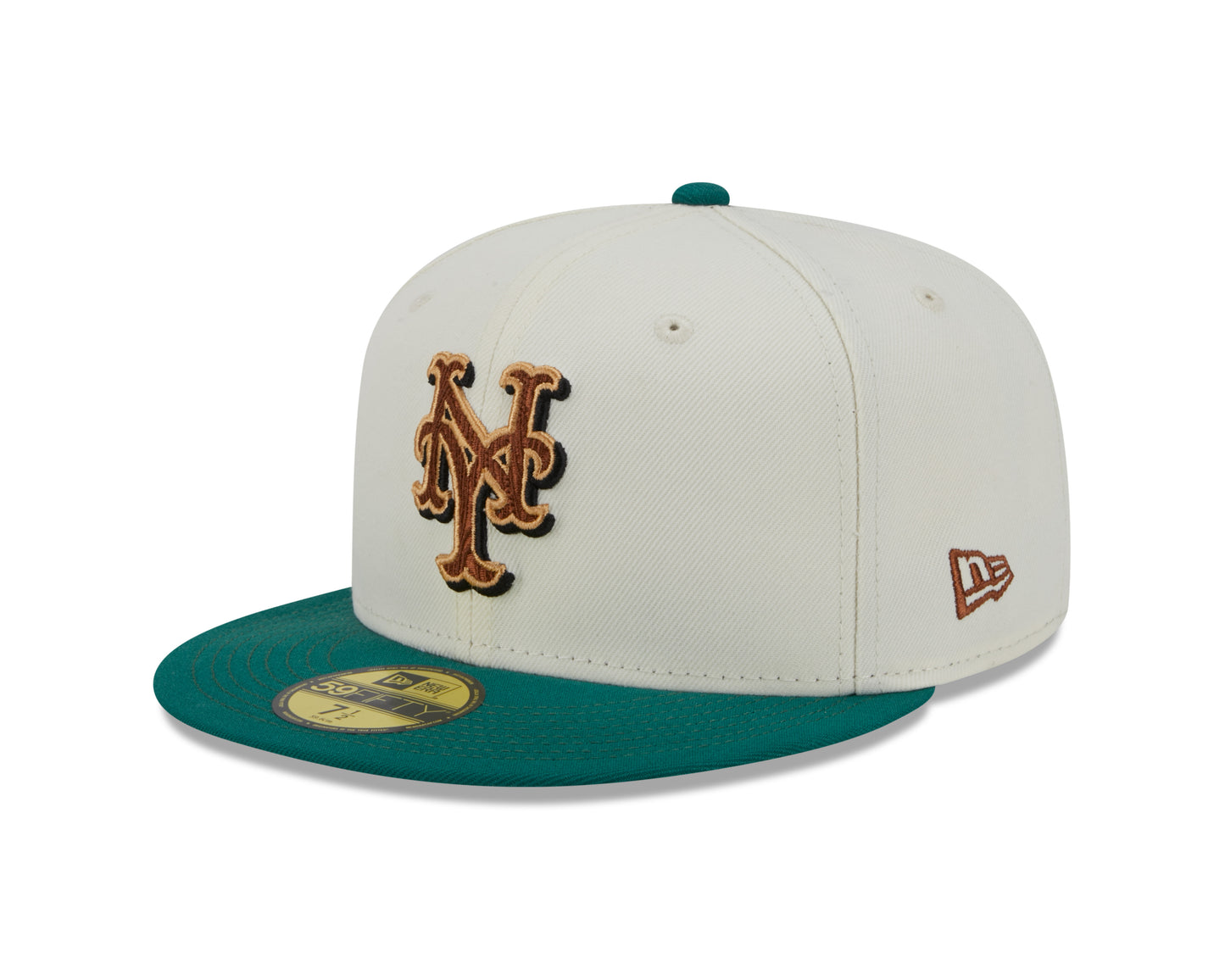 New Era - 59Fifty Fitted Cap - CAMP - New York Mets 25th Anniversary - White/Green - Headz Up 