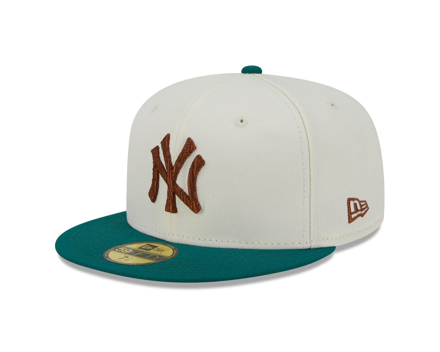 New Era 59Fifty Fitted Cap CAMP New York Yankees 50th - White/Green - Headz Up 