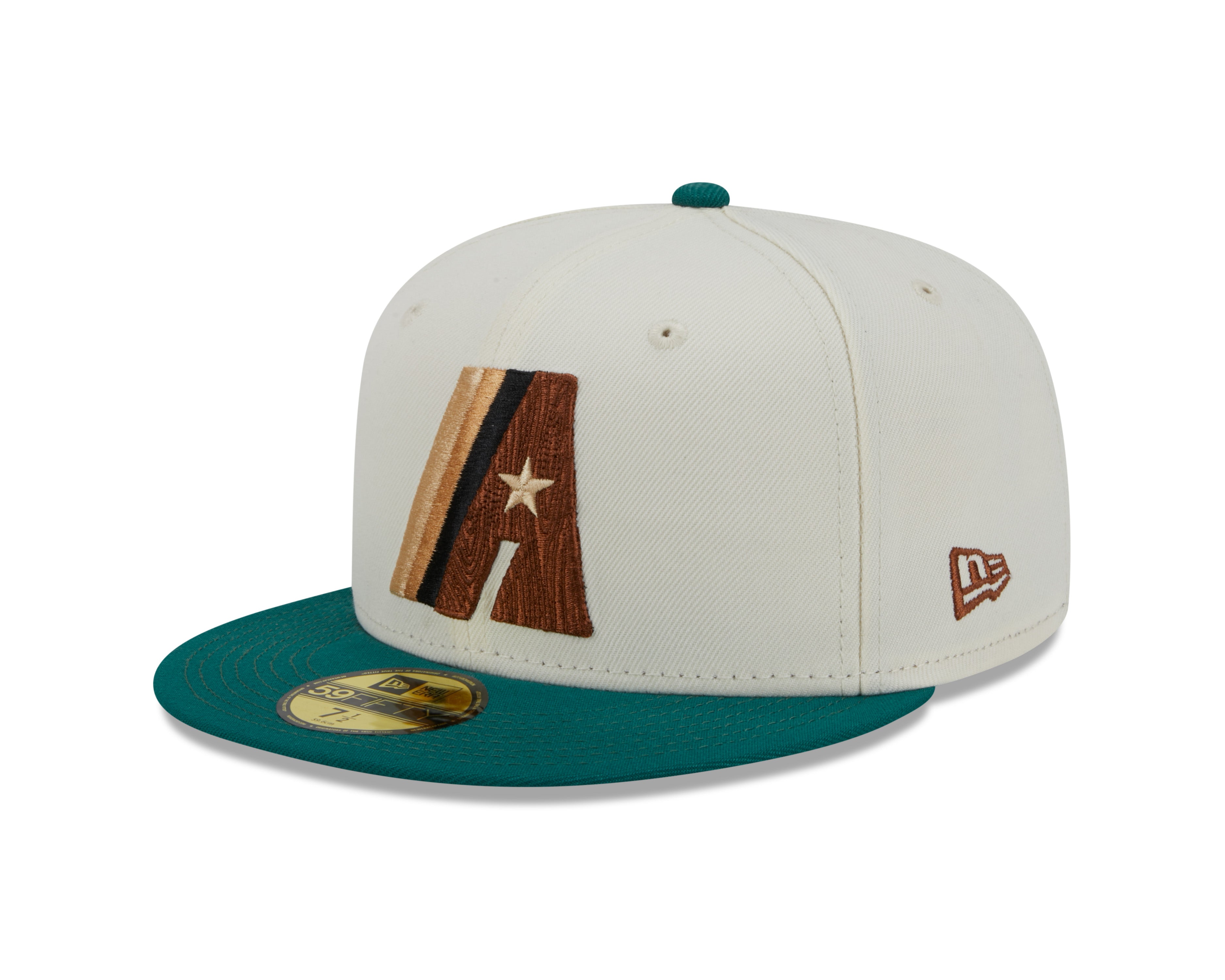 New Era 59Fifty Fitted Cap CAMP Houston Astros 50th - White/Green - Headz Up 