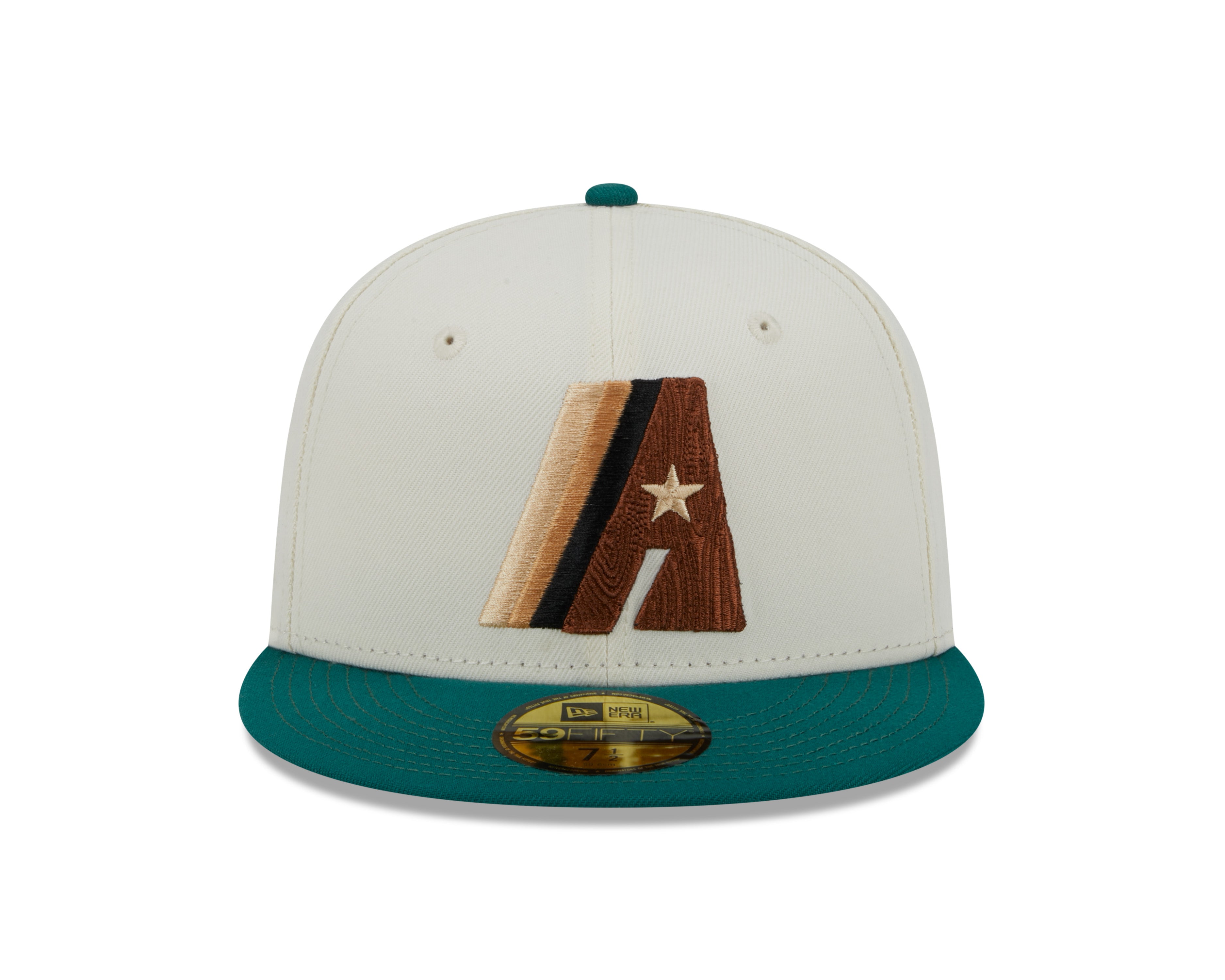 New Era 59Fifty Fitted Cap CAMP Houston Astros 50th - White/Green - Headz Up 