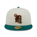 New Era 59Fifty Fitted Cap CAMP Detroit Tigers Tiger Stadium 1912-1999 - White/Green - Headz Up 