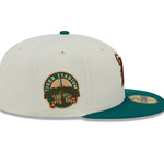 New Era 59Fifty Fitted Cap CAMP Detroit Tigers Tiger Stadium 1912-1999 - White/Green - Headz Up 