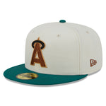 New Era - 59Fifty Fitted Cap - CAMP - California Angels 25th Anniversary - White/Green - Headz Up 