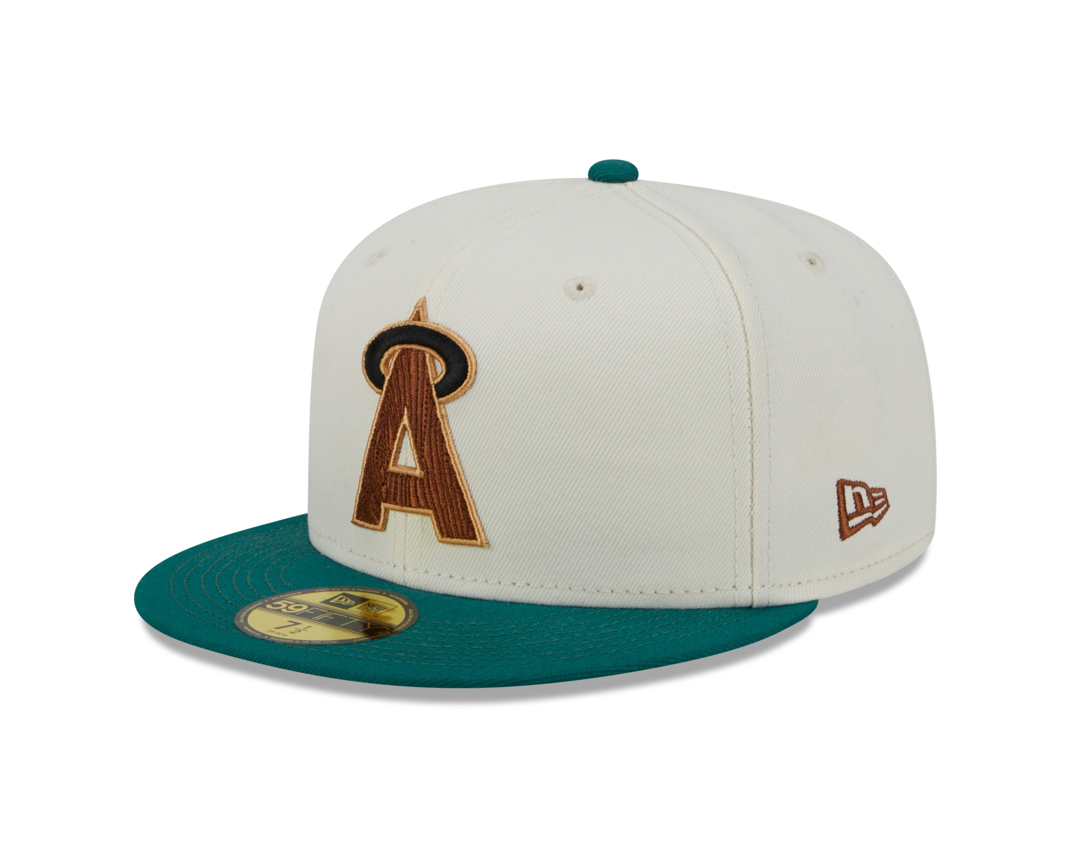 New Era - 59Fifty Fitted Cap - CAMP - California Angels 25th Anniversary - White/Green - Headz Up 