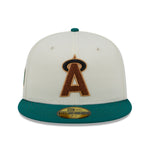 New Era - 59Fifty Fitted Cap - CAMP - California Angels 25th Anniversary - White/Green - Headz Up 